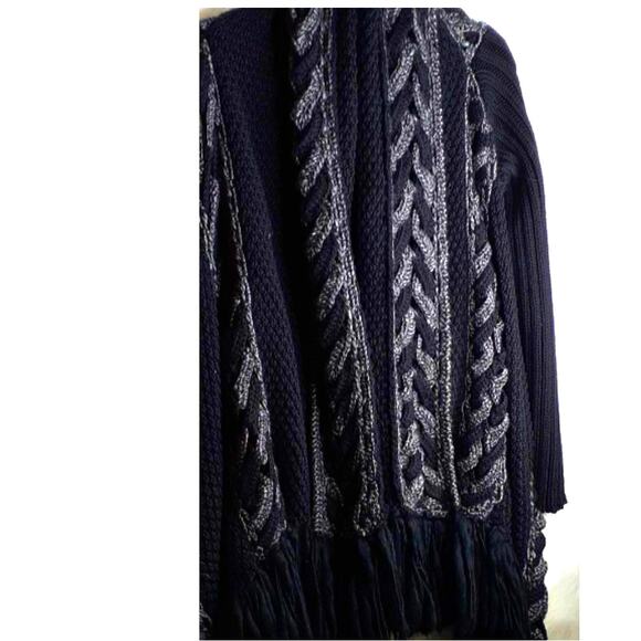 Vintage Catherine Malandrino Wool Cardigan Bewitched Boho Whimsigoth Small - Picture 1 of 8